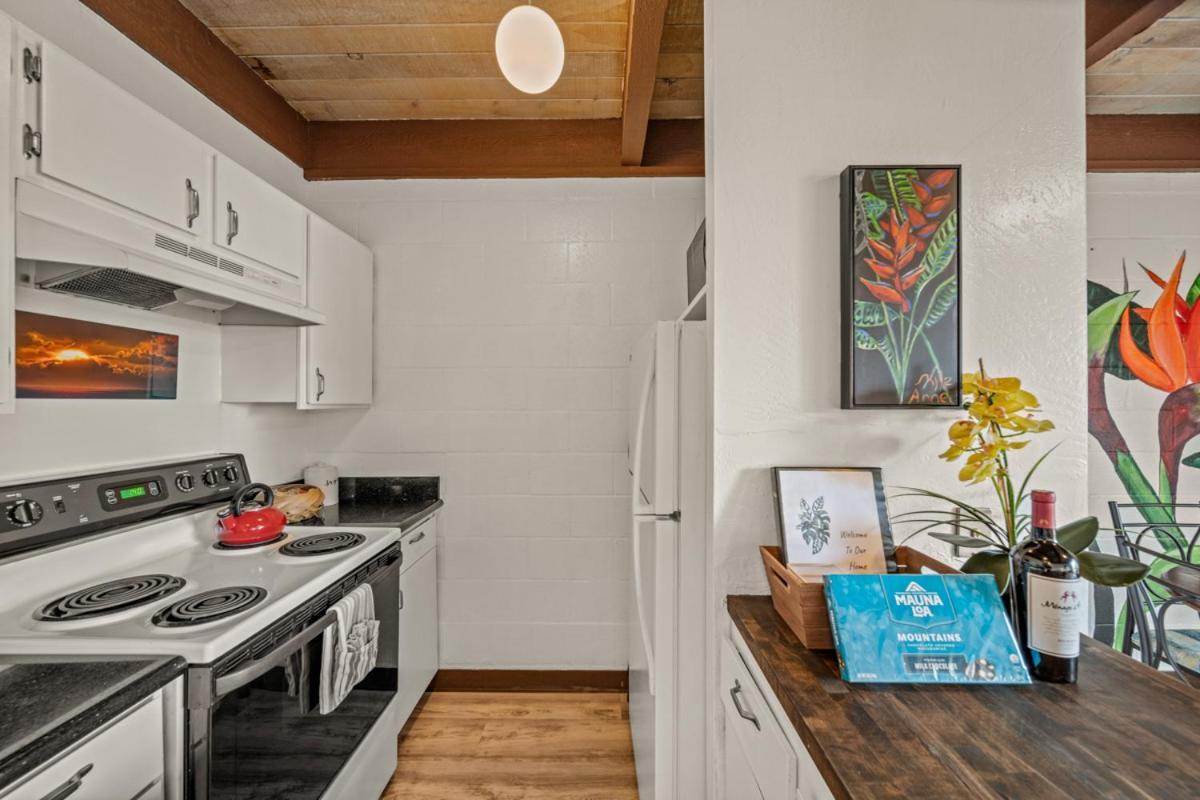 Newly Upgraded 1Br Unit Near Beach Max Of 5 Guests Kailua-Kona Zewnętrze zdjęcie